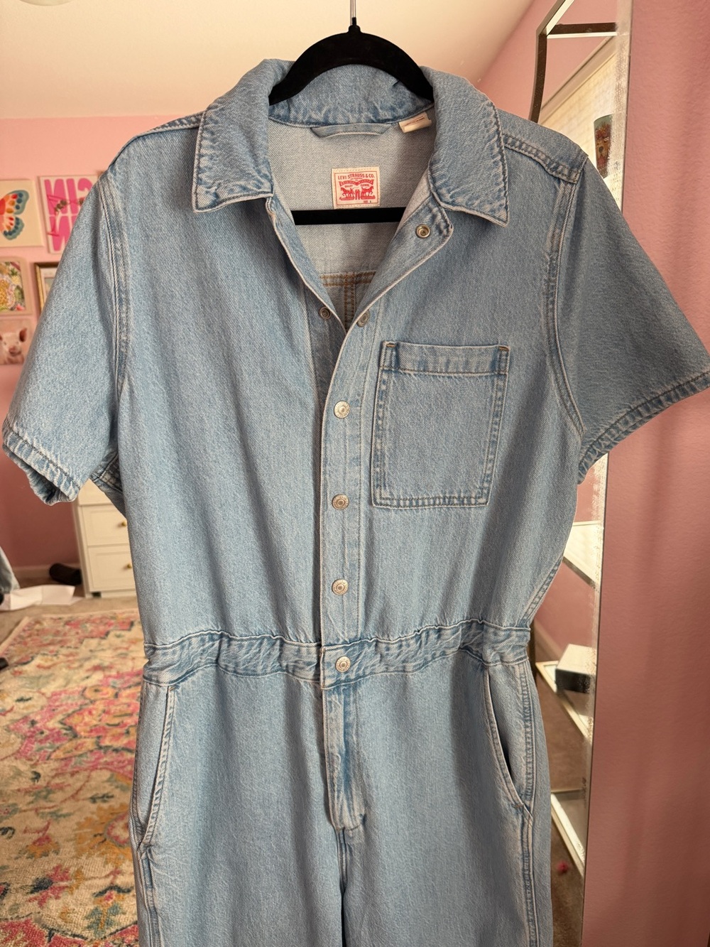 Levi’s Denim Jumpsuit - Picture 3 of 5